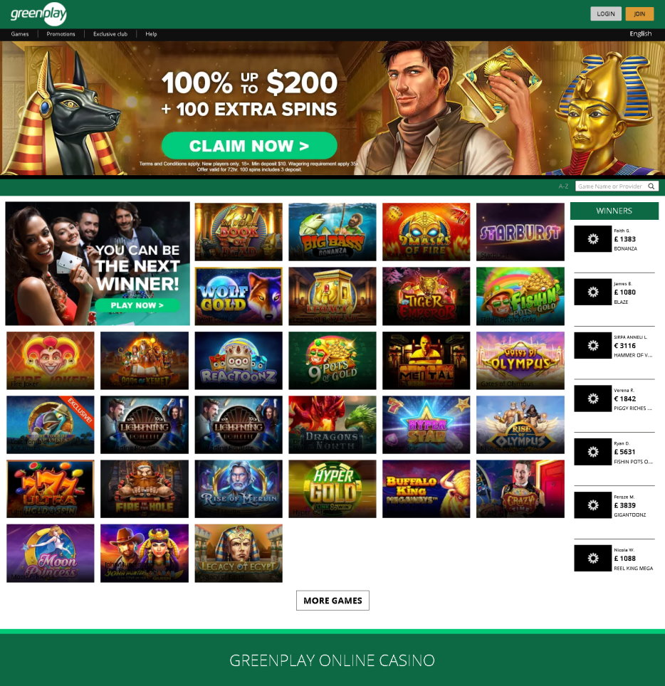 Green Play Casino